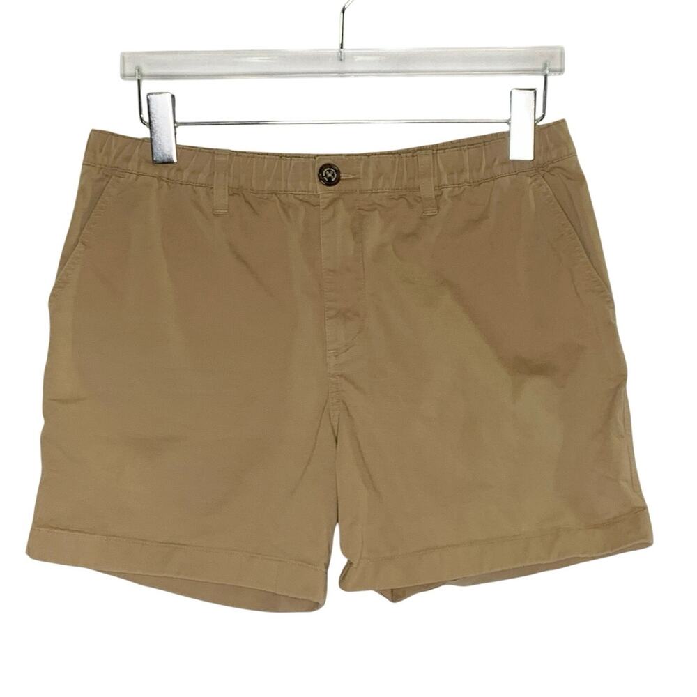 Chubbies Mens Original Shorts L Cotton Khaki Outdoor Travel 5.5" Inseam